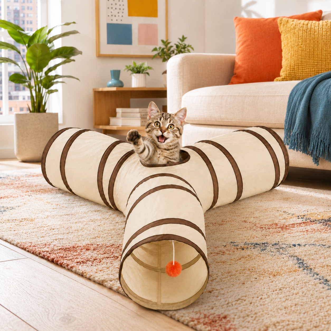Tunnel pliable
