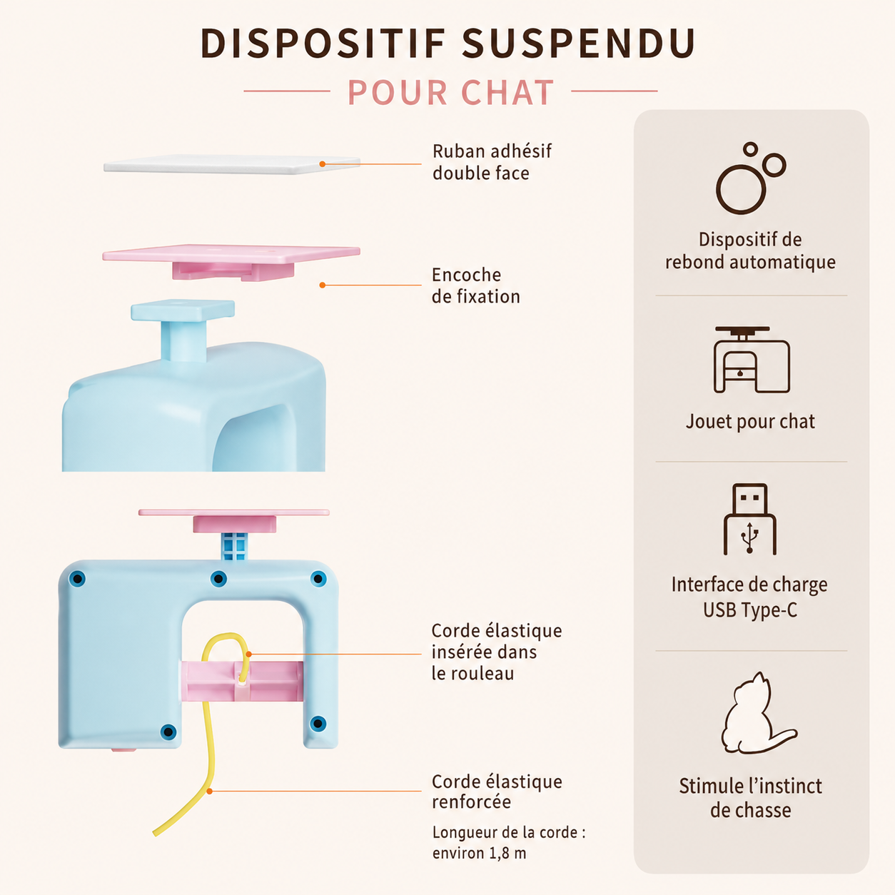 Jouet à plume automatique