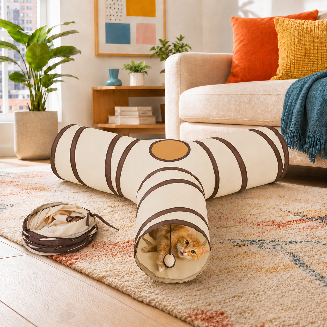 Tunnel pliable