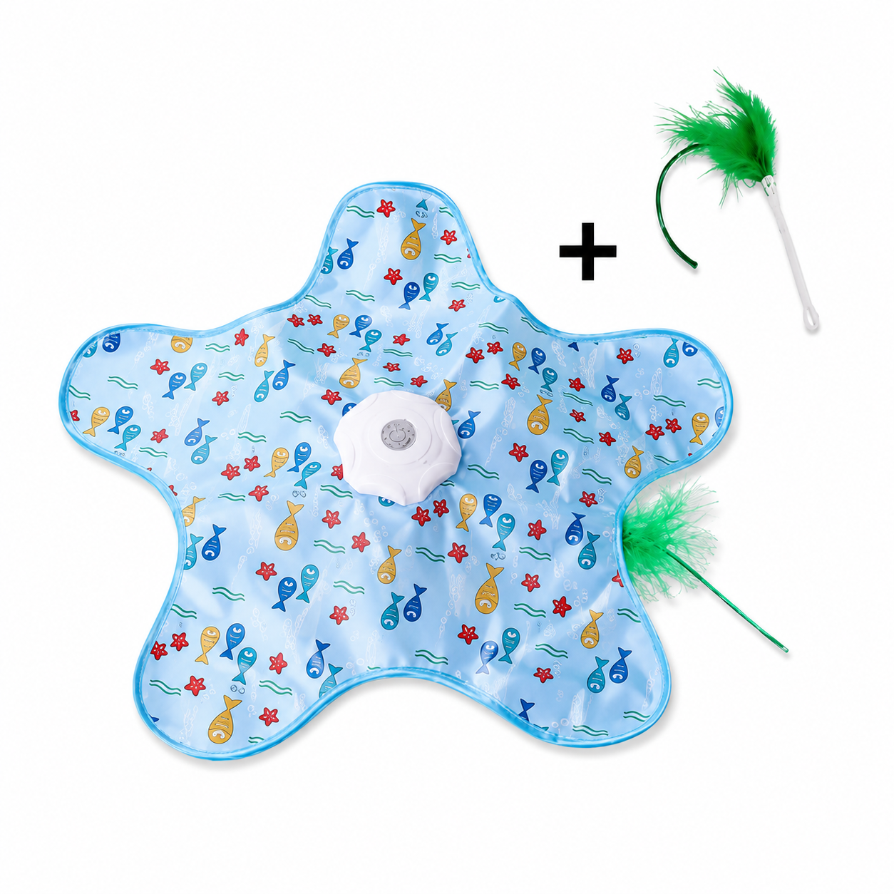 Tapis de jeu avec balle cachée