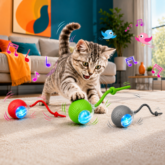 Balle interactive rechargeable